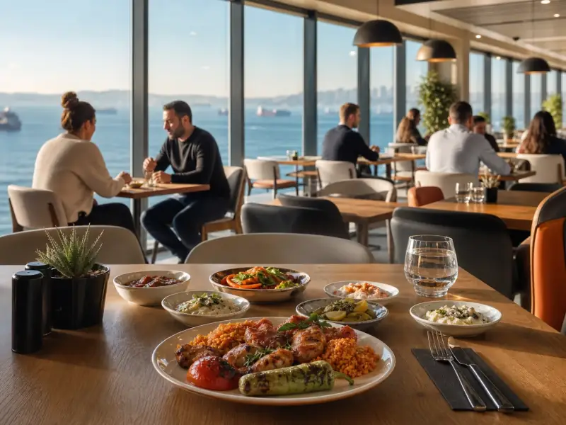 Marmara Manzaralı Kurumsal Yemek Alanı - CaterinGo